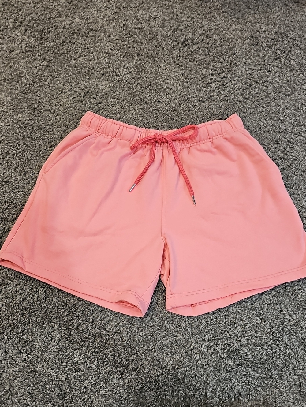EUC Mens Chubbies Pink Elastic Waist Athletic Shorts